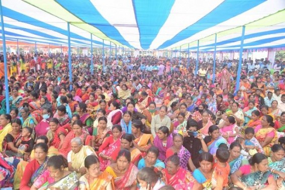 Rebel BJP MLAs massive rally in Majlishpur turned a Blow for Faction Biplab Deb's group : BJP